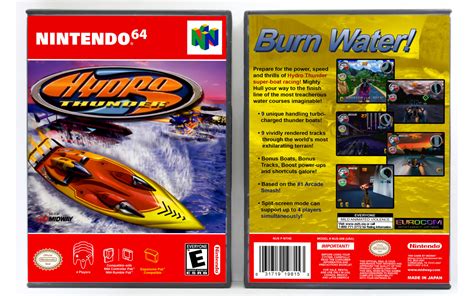 Gaming Relics Nintendo 64 Vertical Style Hydro Thunder