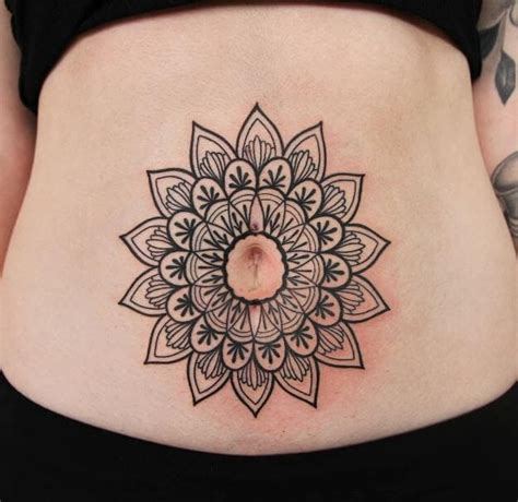 150 Cute Stomach Tattoos For Women 2021 Belly Button Navel