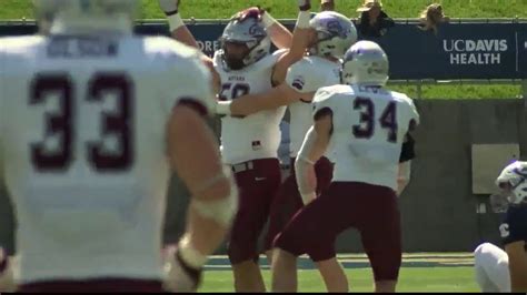 Montana Grizzlies Make A Statement In Win Over Uc Davis Aggies Youtube