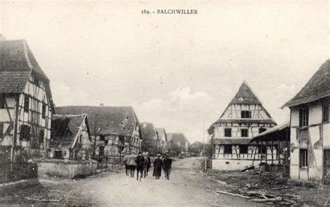 La Guerre Balschwiller Cartes Postales De Balschwiller Et De Retzwiller