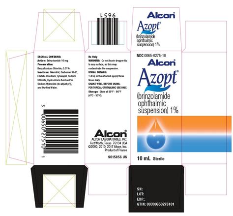 Azopt FDA Prescribing Information Side Effects And Uses