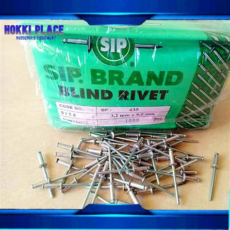 Jual Paku Rivet Sip Brand Box Pcs High Quality