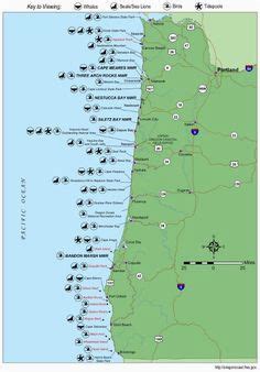 Agate Beach oregon Map | secretmuseum