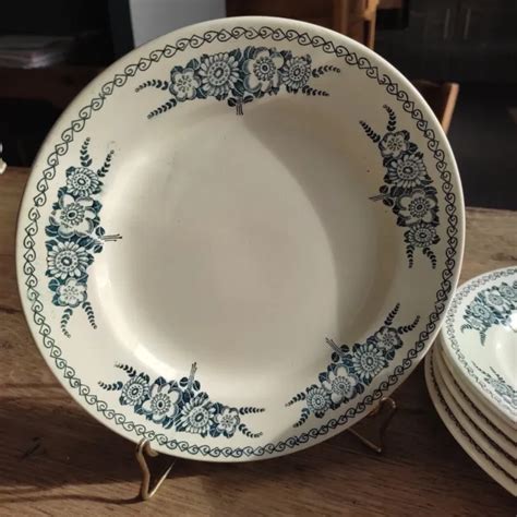 6 ASSIETTES ANCIENNES Longchamp Modèle Blois EUR 18 00 PicClick FR