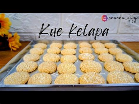 Resep Kue Kering Kelapa Hemat Cuma Telur Enak Renyah Gurih