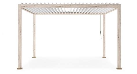 Bizzotto Pergola Ocean X Rustic Bianco Il Bamb Arredamento