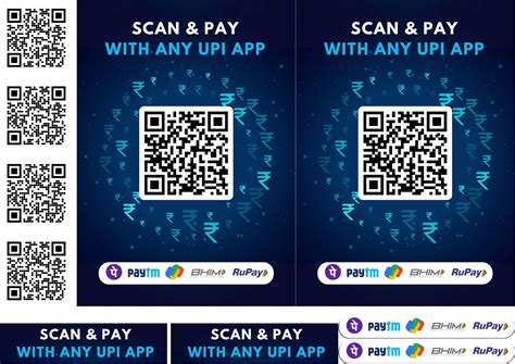 UPI QR Code For Payments BharatUPI