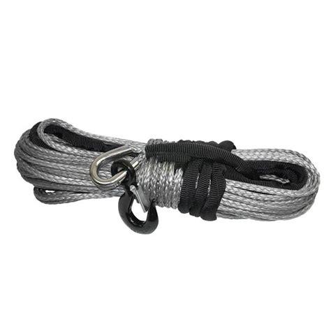 Mm M Harbor Freight Winch Rope With Hook Offroad Nylon Winch Cable