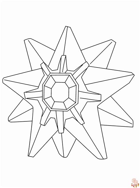 Starmie Para Colorear Para Ni Os Gbcoloring 22704 The Best Porn Website