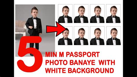 Create White Background Of Passport Size Photo Using Adobe Photoshop Cs Youtube