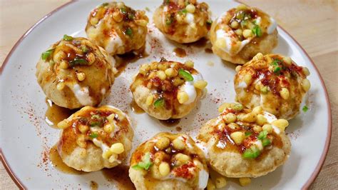 dahi puri chaat recipe    dahi puri chaat  home