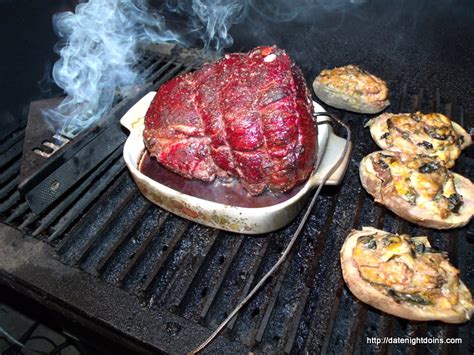 Slow Smoked Sirloin Tip Roast