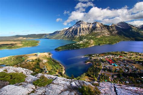 Waterton Lakes National Park And Waterton Glacier International Peace