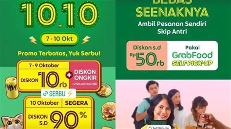 9 Kode Promo Grab Hari Ini 11 Oktober 2023 GrabBike Diskon 90 Persen