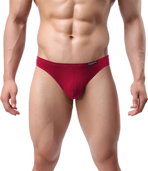 Buy Avidlove Men S Underwear Bikini Briefs Low Rise Thong Underwear 4