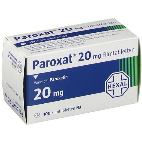 Paroxat 20 Mg 100 St Mit Dem E Rezept Kaufen Shop Apotheke