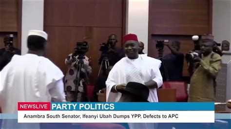 Party Politics Anambra South Senator Ifeanyi Ubah Dumps Ypp Defects