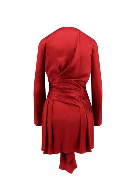 Buy Alberta Ferretti Alberta Ferretti Silk Blend Dress With Frontal