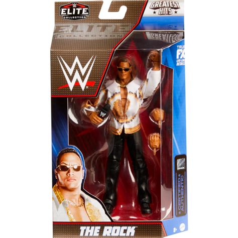 Wwe The Rock Elite Collection Greatest Hits Scale Action Figure By