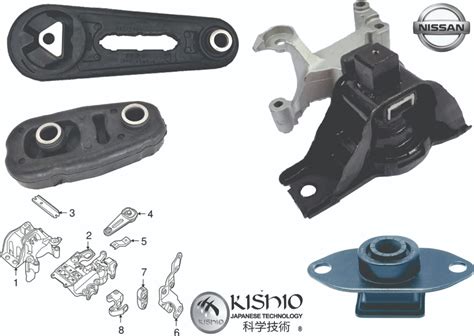 Soportes Motor Y Transmisión Std Nissan Sentra B16 2 0 07 12