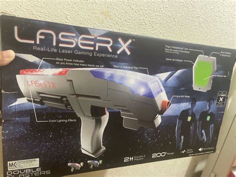 Laser X guns (2 players), Hobbies & Toys, Toys & Games on Carousell