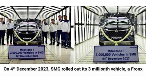 Suzuki Motor Gujarat Celebrates 3 Million Cumulative Production Milestone