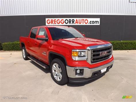 2014 Fire Red Gmc Sierra 1500 Sle Crew Cab 84135879 Photo 13