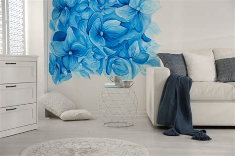 Pop Flower Design How To Use Floral Designs On Walls And Ceiling