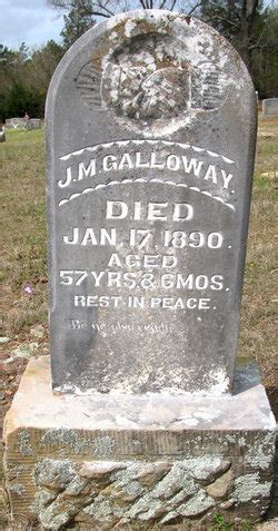 John Marian Galloway 1832 1890 Mémorial Find a Grave