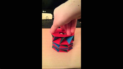 Origami Twisted Tower Youtube