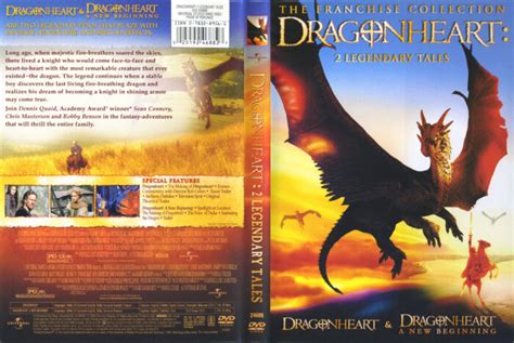 Dragonheart Dragonheart 2 A New Beginning Dvd Cover 2004 R1