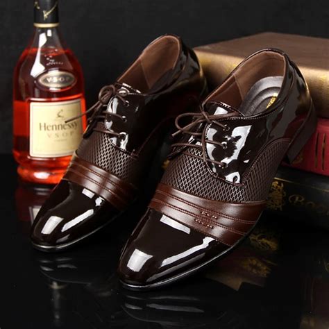 Noopula Men S European Leather Shoes Famous Brand Luxury Famous Shoes