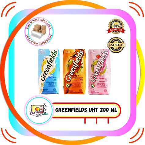 Jual Susu UHT Greenfields Greenfield Full Cream Chocolate