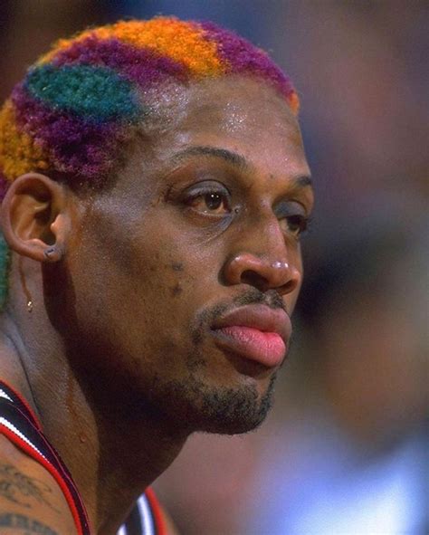 Dennis Rodman hair | Dennis rodman, Denis rodman, Dennis