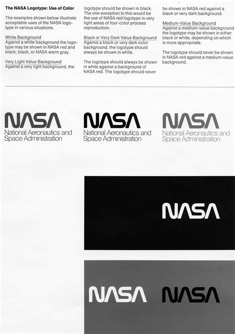 How the NASA worm logo was designed - Creative Review