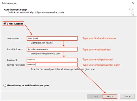 Configure Microsoft Outlook To Access Your Email Account Obrien