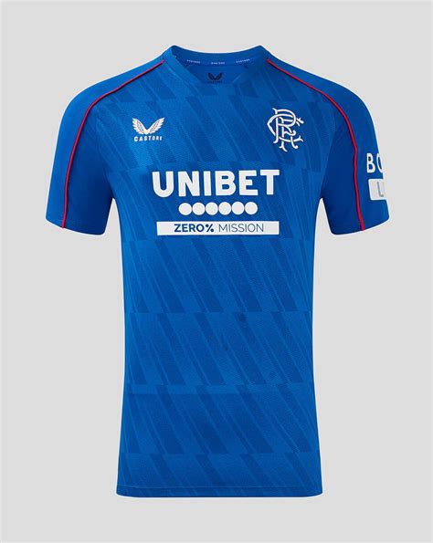 Nova Camisa Titular Do Rangers Fc Castore Mdf