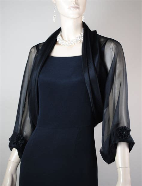 I Even Like This In Black1 Formal Bolero Jacket 100 Silk Ladies Evening Wear Curvy Girl