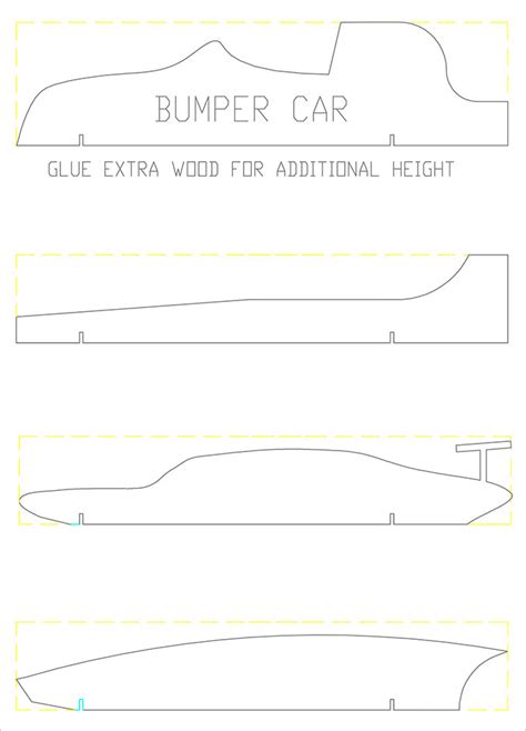 Pinewood Derby Free Printable Template - Printable Templates Free