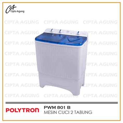 Jual Polytron Mesin Cuci Tabung Pwm B Bdg Shopee Indonesia