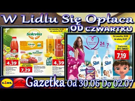 Lidl Nowa Gazetka Promocyjna Oszcz Dzaj Z Lidlem Od Czwartku