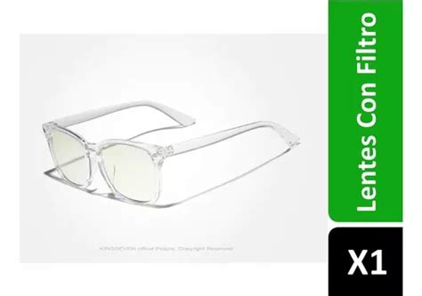 Lentes De Descanso Con Filtro Luz Azul Gamer Pc Tv Uv400 N Cuotas