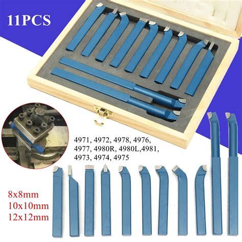 Aliexpress Buy Pcs Lathe Cutting Tool Set Carbide Tip External