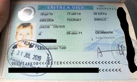 How To Get Visa For Eritrea Expedition Everywhere