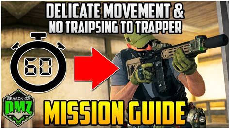 Delicate Movement No Traipsing To Trapper Mission Guide For Season 2