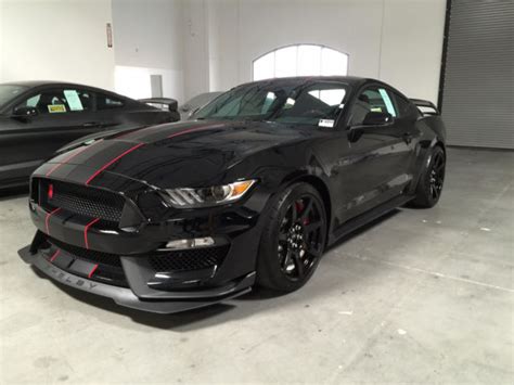 2016 Ford Mustang Shelby Gt350r Shadow Black With Electronics Pack