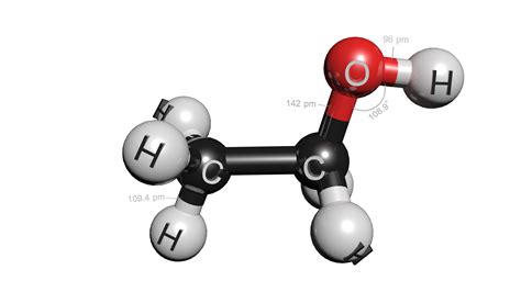 Ethanol 3D Modell C2H5OH 3D Modell 5 3ds Fbx Max Unknown Obj