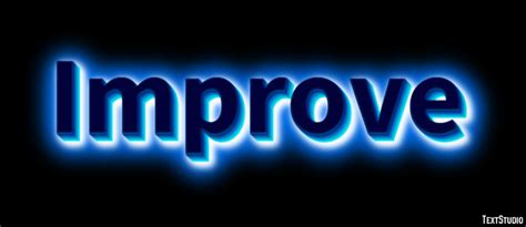 improve text effect  logo design word