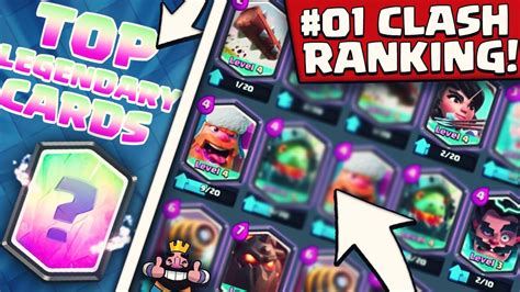 Top 10 Legendary Cards Clash Ranking 1 Eure Lieblings LegendÄren Karten Clash Royale