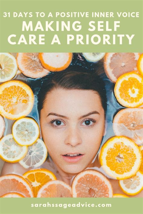 Making Self Care A Priority Sarahs Sage Advice